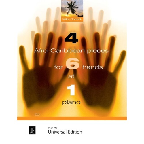 4 Afro-Caribbean Pieces For 6 Hands At 1 Piano (Softcover Book)