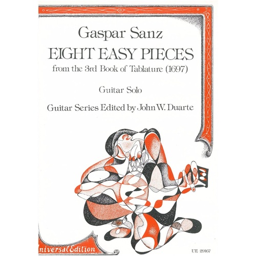 Sanz - Eight Easy Pieces for Guitar by Ed Duarte