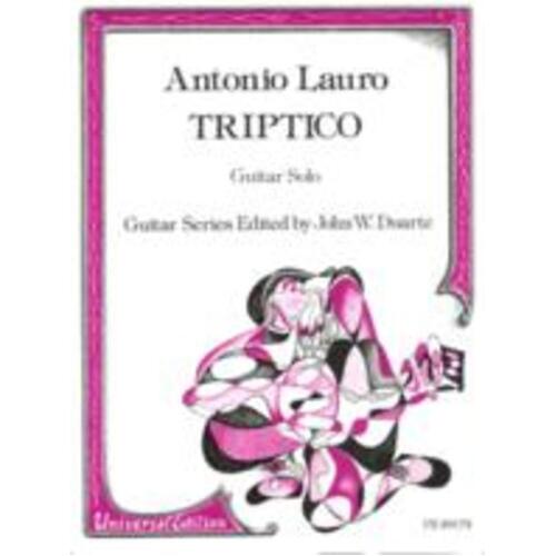 Lauro - Triptico Guitar Solo (Softcover Book)