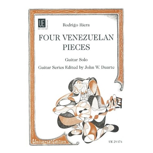 Riera - Four Venezuelan Pieces for Guitar by Rodrigo Riera