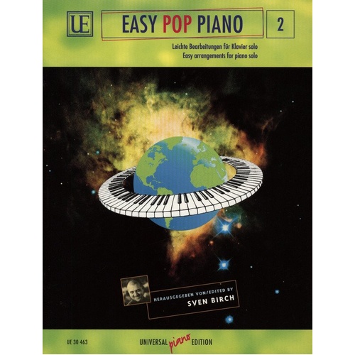 Easy Pop Piano Vol 2 Arranged by Sven Birch
