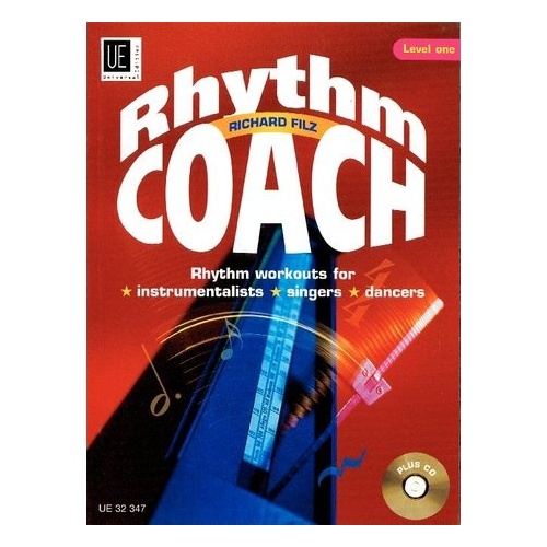 Rhythm Coach Level 1 Book with CD by Richard Filz