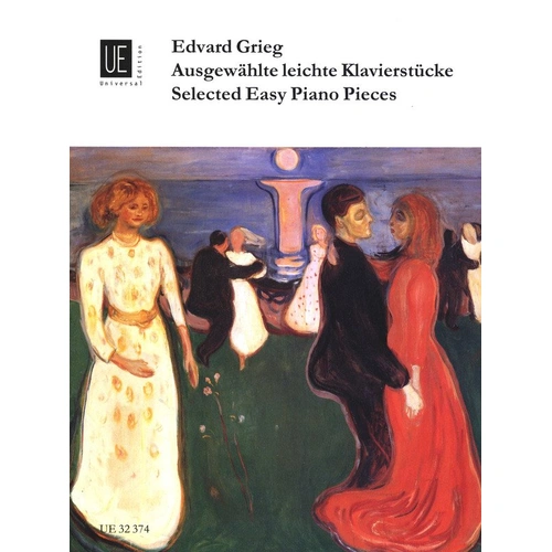 Edvard Grieg - Selected Easy Piano Pieces by Universal Edition