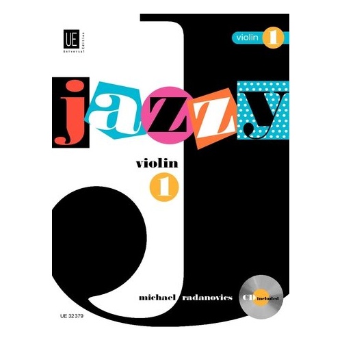 Jazzy Violin Book 1 with CD by Michael Radanovics