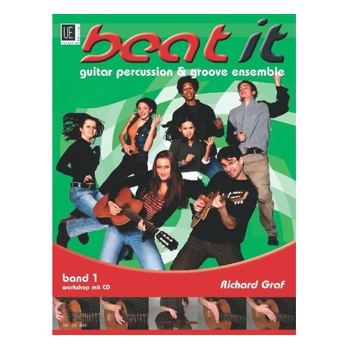 Graf Beat It 1 Guitar Percussion & Groove Ensemble BK/CD