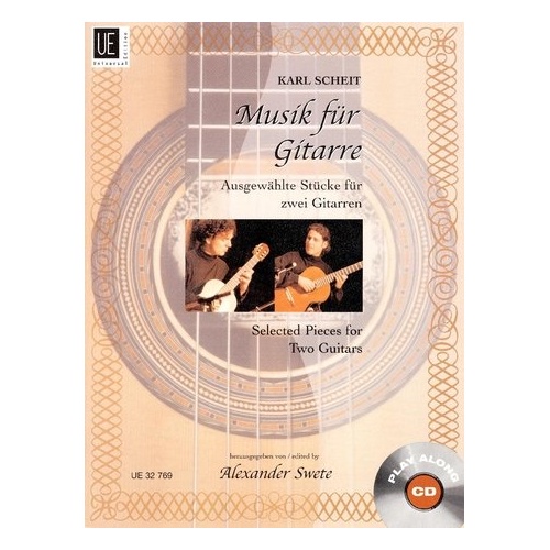 Music for Guitar: Selected Pieces for 2 Guitars BK/CD
