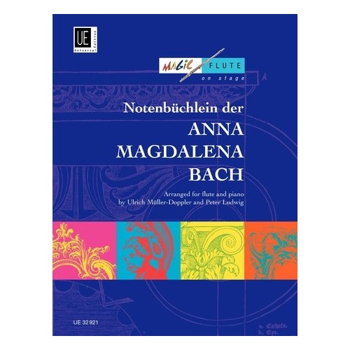 Notebook for Anna Magdalena Bach for Flute and Piano, Arranged by Peter Ludwig & Ulrich Mueller-Doppler, Universal Edition, 1 Page