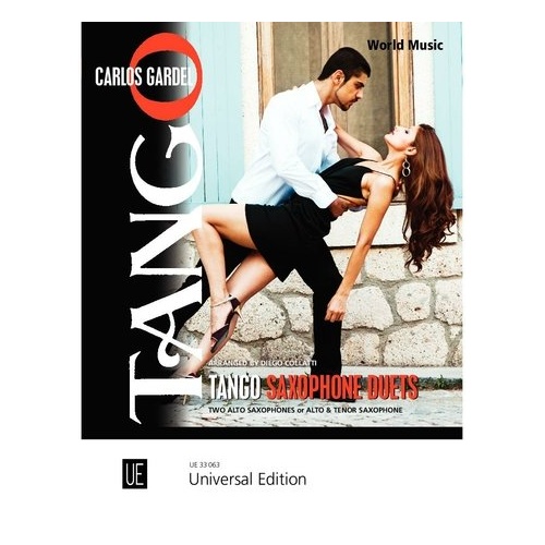 Tango Saxophone Duets by Carlos Gardel, Arranged by Diego Collati & Mario Cerra, Universal Edition, Saxophone Duet, 1 Page