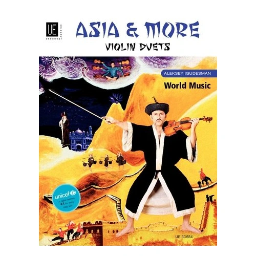 Asia and More Violin Duets by Aleksey Igudesman, Universal Edition, 1 page