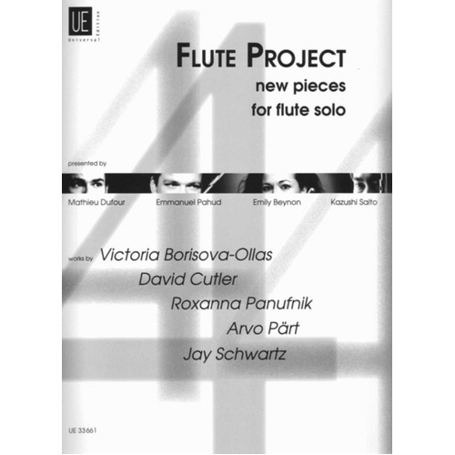 Flute Project New Pieces For Flute Solo 