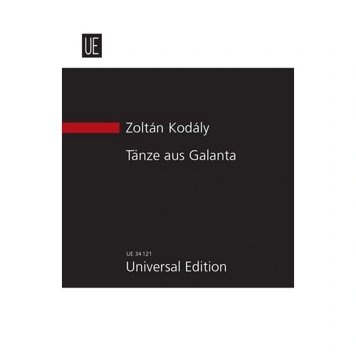 Kodaly - Dances of Galanta Study Score for Orchestra