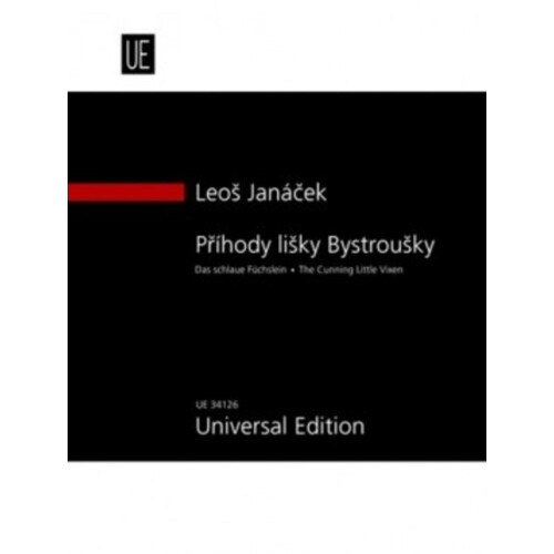 Janacek - The Cunning Little Vixen Study Score