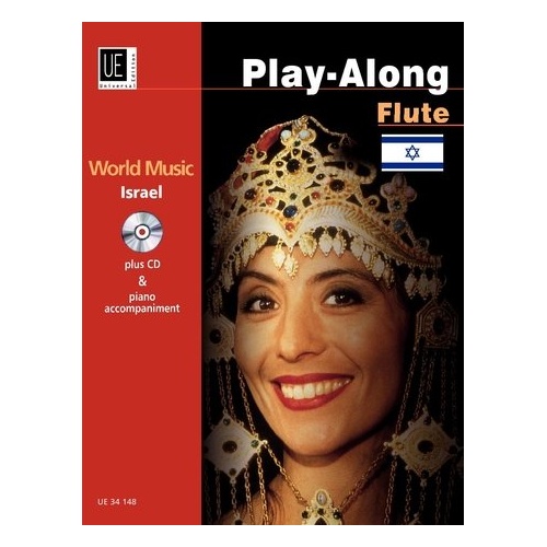 Israel Playalong Flute BK/CD with Orchestrated Accompaniment Tracks