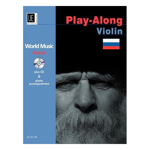 Russia Playalong Violin BK/CD by Iwan Malachowskij