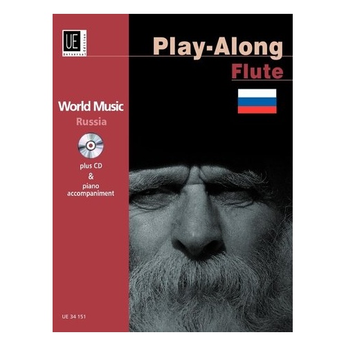 Russia Playalong Flute BK/CD by Iwan Malachowskij