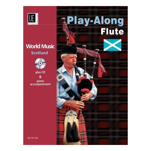 Scotland Playalong Flute Book with CD - Intermediate Level