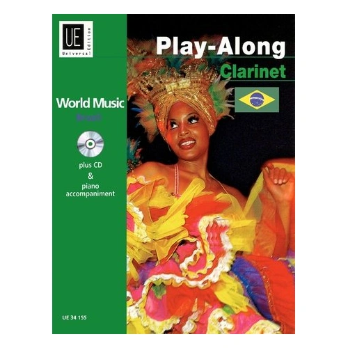 Brazil Playalong Clarinet World Music Book with CD
