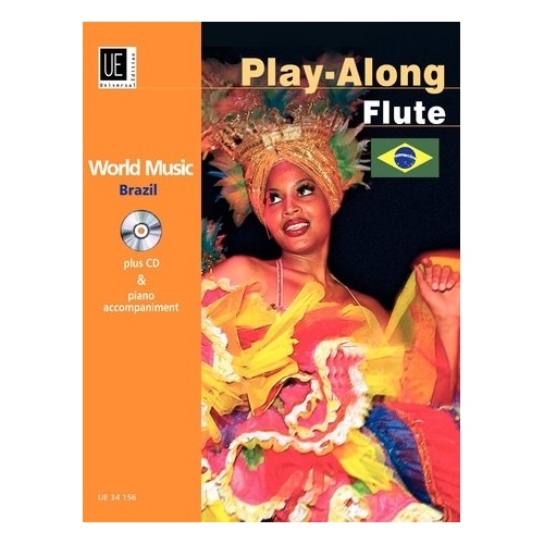 Brazil Playalong Flute World Music Book/CD