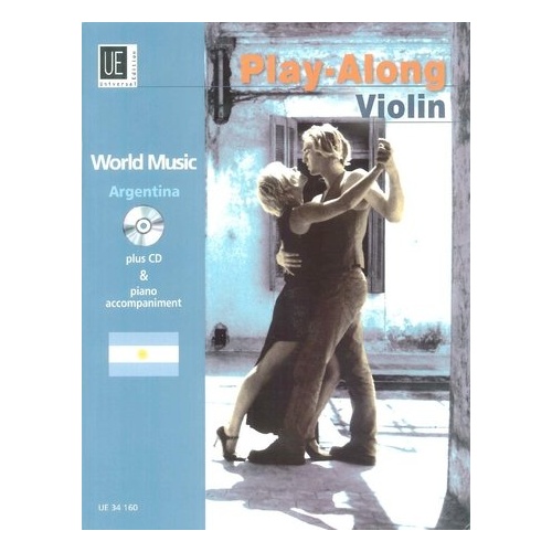 Collatti Argentina Play Along Violin Book/CD