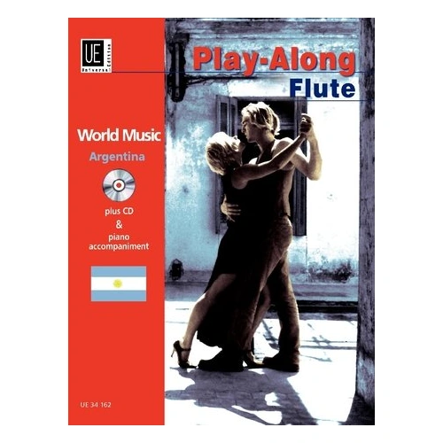Collatti Argentina Play Along Flute BK/CD with Piano Accompaniment