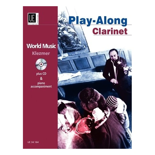Klezmer Playalong Clarinet Book with CD for Intermediate Players by Yale Strom