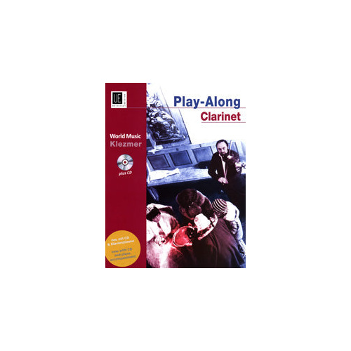 World Music Klezmer Clarinet Play-Along Book with CD for Intermediate Players