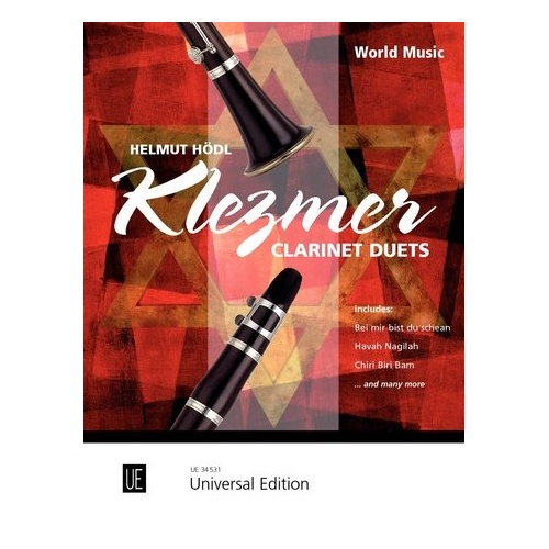 Klezmer Clarinet Duets by Helmut Hödl - Universal Edition