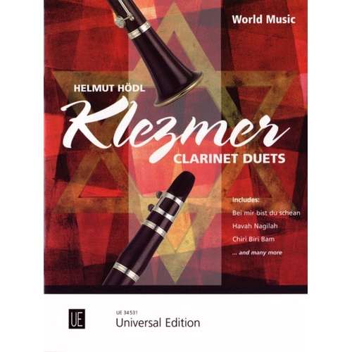 Klezmer Clarinet Duets 