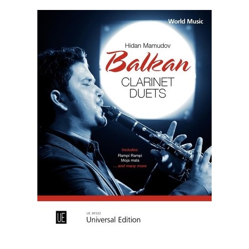 Balkan Clarinet Duets by Hidan Mamudov - Universal Edition