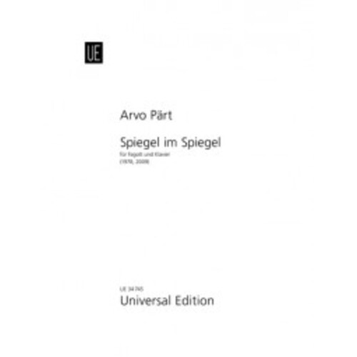 Spiegel Im Spiegel Bassoon/Piano (Softcover Book)