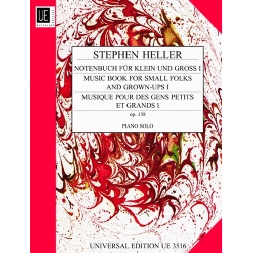 Melodic Pieces 25 Op 138 Book for Small Folks - Piano - Universal Edition