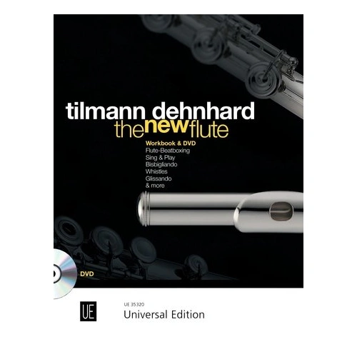 The New Flute BK/DVD by Tilmann Dehnhard
