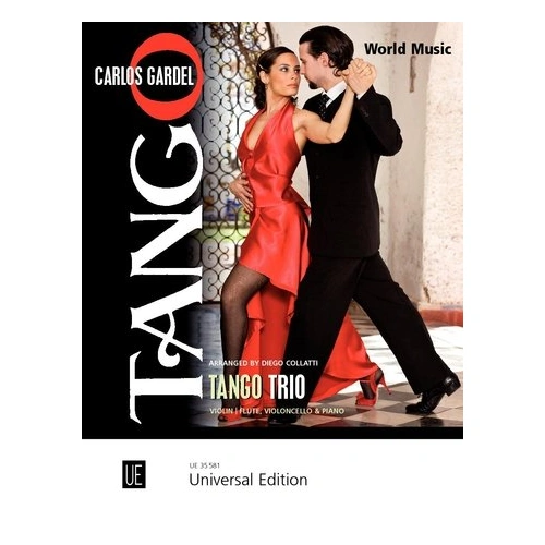 Gardel - Tango Trio: Captivating Classics for Cello, Piano, Violin by Diego Collatti, Universal Edition, 1 Page