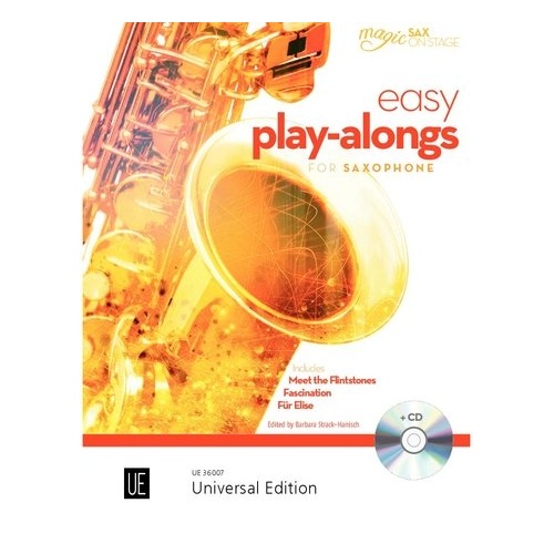 Easy Play-Alongs for Saxophones BK/CD by Barbara Strack-Hanisch