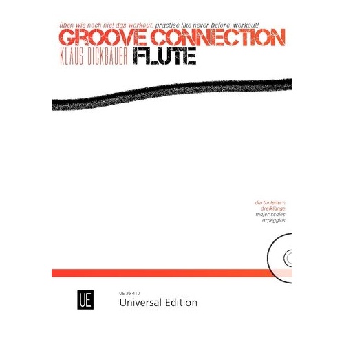 Groove Connection Flute BK/CD by Klaus Dickbauer