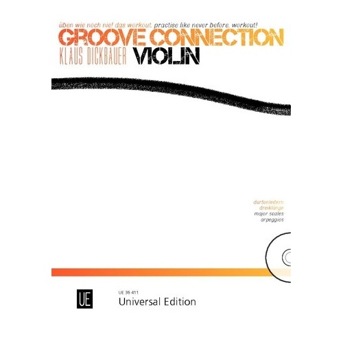 Groove Connection Violin BK/CD by Klaus Dickbauer