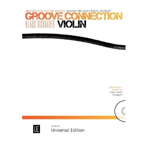 Groove Connection Violin BK/CD by Klaus Dickbauer