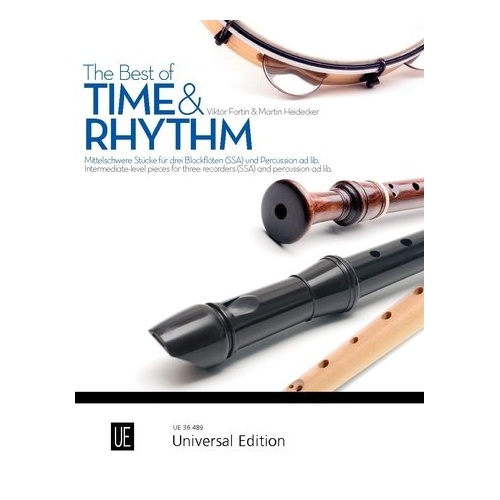 The Best of Time & Rhythm for 3 Recorders/Percussion Ad Lib