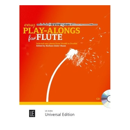 Easy Play-Alongs for Flute: 16 Selected Easy Pieces BK/CD