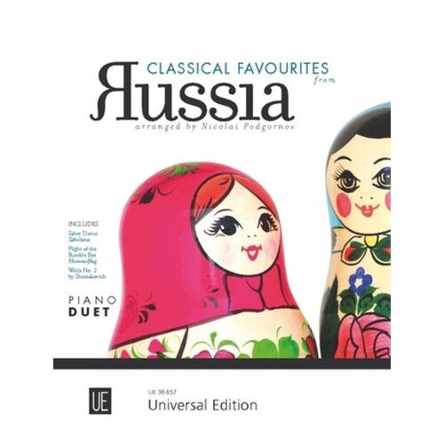 Classical Favourites From Russia (Softcover Book)