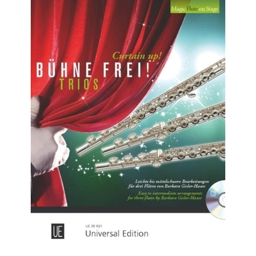 Curtain Up! Trios for Flute - Woodwind Ensemble Arrangements