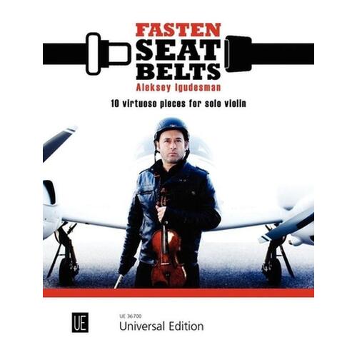 Igudesman - Fasten Seatbelts For Solo Violin (Softcover Book)