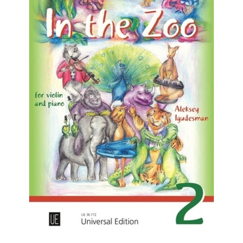 In The Zoo 2 For Violin And Piano (Softcover Book)