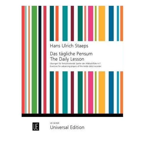 Staeps Daily Lesson Exercises for Treble Recorder