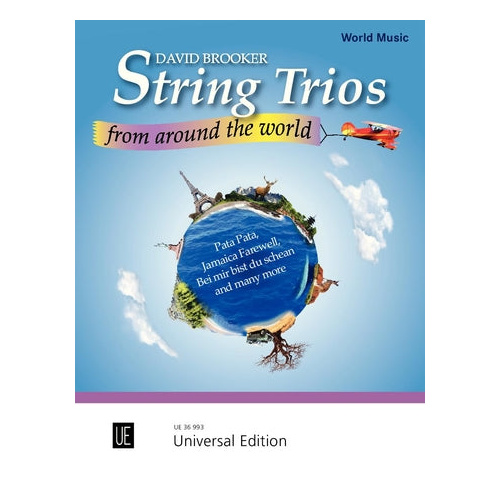 String Trios from Around the World - Chamber Sheet Music for Violin, Viola, and Cello