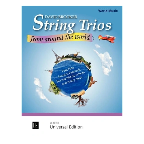 String Trios from Around the World - Chamber Sheet Music for Violin, Viola, and Cello