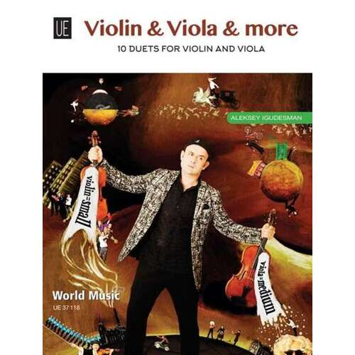 Violin and Viola and More 10 Duets Violin/Viola (Softcover Book)