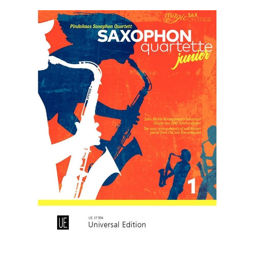 Saxophone Quartets Junior 1 - AATB/AATT - Pindakaas Saxophon Quartett Universal UE37994