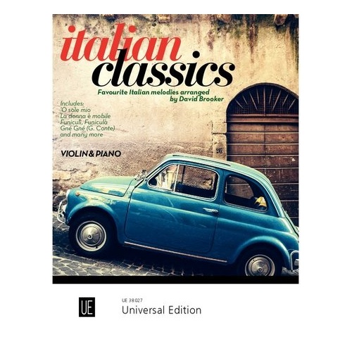 Italian Classics for Violin and Piano by David Brooker