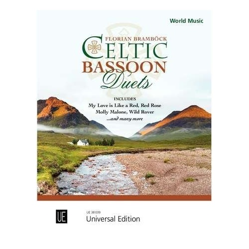 Celtic Bassoon Duets by Florian Brambock - 34 Pages, Woodwind Duet Arrangements of Traditional Music from Scotland and Ireland